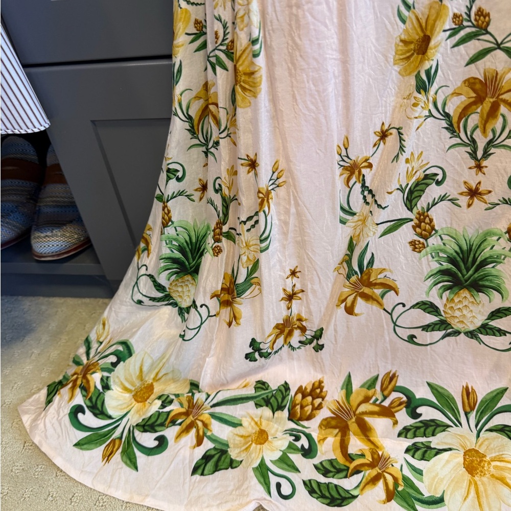FARM Rio Pink and Yellow Floral Maxi Dress, size S - Picture 7 of 12